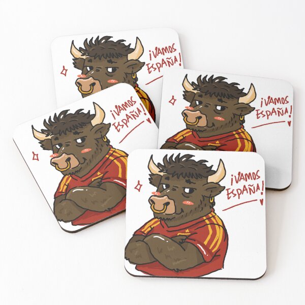 Item preview, Awkward Animal Hat Club – ¡Vamos España! | Funny Spain Football Bull   designed and sold by chupichapa.