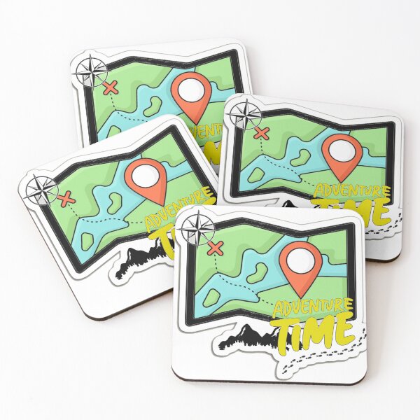 Item preview, Adventure Time Travel Map Design designed and sold by Regal-Elegances.