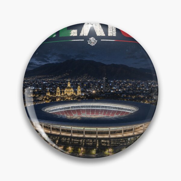 Item preview,  Mexico Guadalajara Sport Stadium Inspired Artwork designed and sold by globetrottergfx.