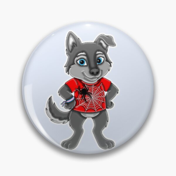 Item preview, Cute Spider Web Wolf Superhero Trans Pride Wristband designed and sold by Kaimarbe | Cute Stickers & Apparel.