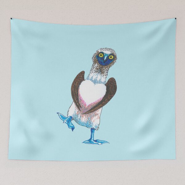 Item preview, Love Drunk Blue-Footed Booby designed and sold by R.M. Tembreull.