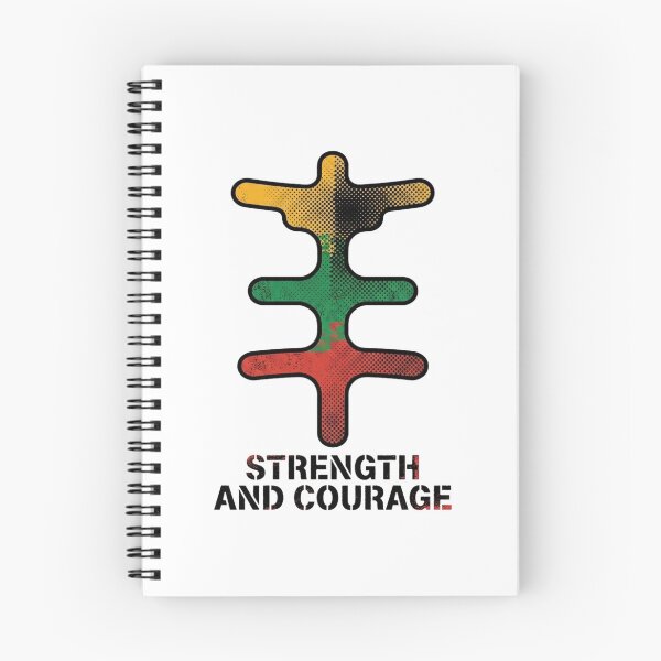Item preview, Strength and Courage Okodee Mmowere Pop Art designed and sold by DuckOddity.