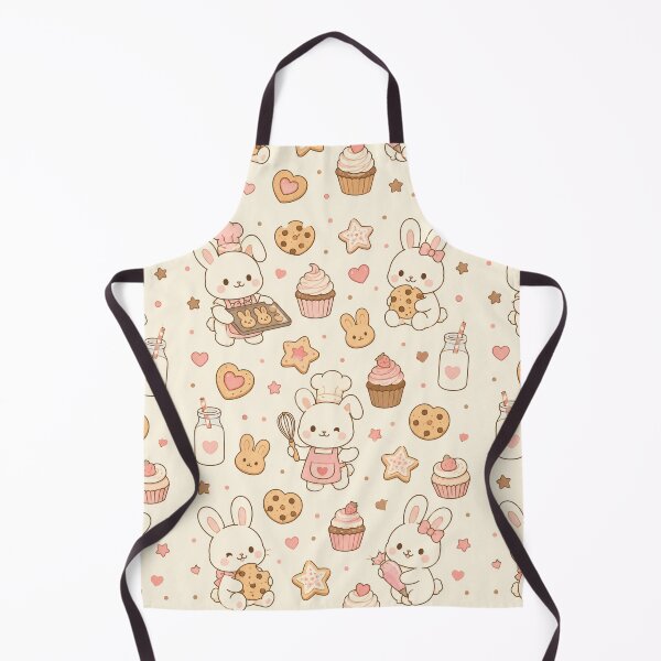 Item preview, Bunny Cookie Bakery Kawaii Pattern designed and sold by Soft Berry Studio.
