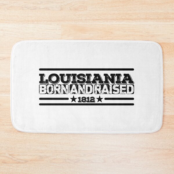 Item preview, Louisiania Born and Raised 1812 designed and sold by HB Shirts.