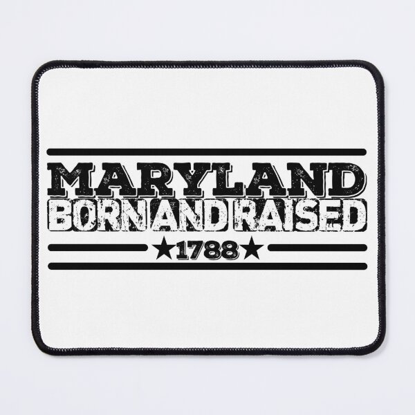 Item preview, Maryland Born and Raised 1788 designed and sold by HB Shirts.