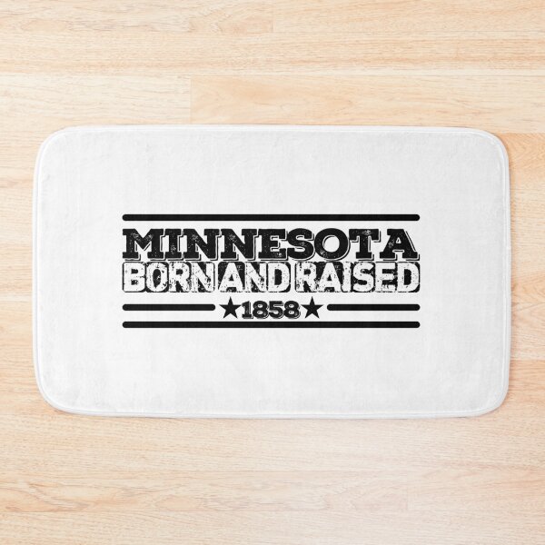 Item preview, Minnesota Born and Raised 1858 designed and sold by HB Shirts.