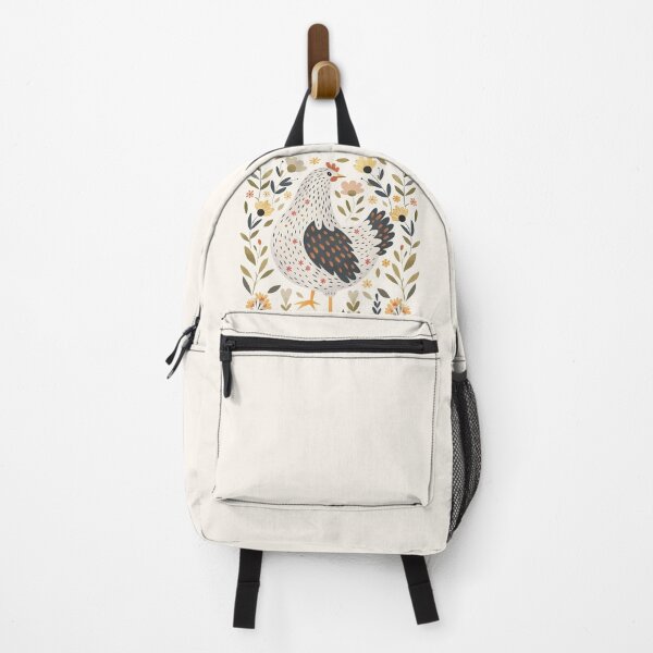Item preview, Scandinavian Folk Art, Floral Chicken designed and sold by xiao xuans.
