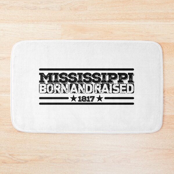 Item preview, Mississippi Born and Raised 1817 designed and sold by HB Shirts.