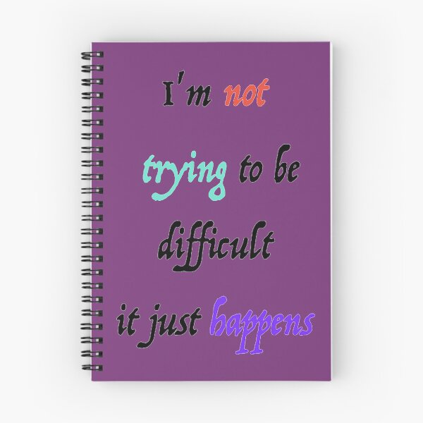 Item preview, I'm not trying to be difficult designed and sold by MAC Art&Designs.