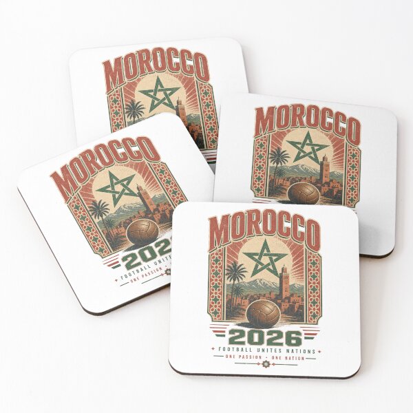 Item preview, Morocco 2026 Football World Cup Glory | Atlas Lions Fan Supporter Shirt designed and sold by rushaib.