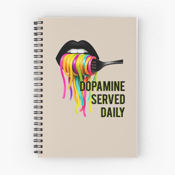 Item preview, Dopamine Served Daily - Colorful Comfort Food Graphic Gift designed and sold by GraphicComet.