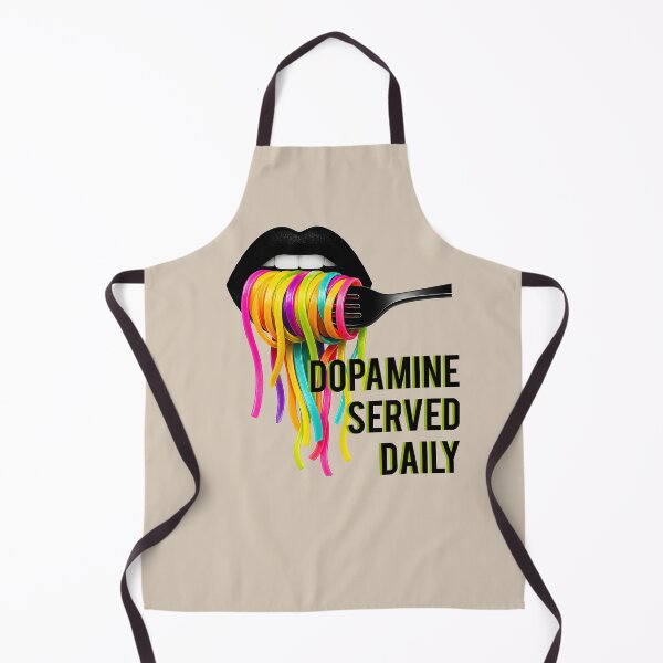 Item preview, Dopamine Served Daily - Colorful Comfort Food Graphic Gift designed and sold by GraphicComet.