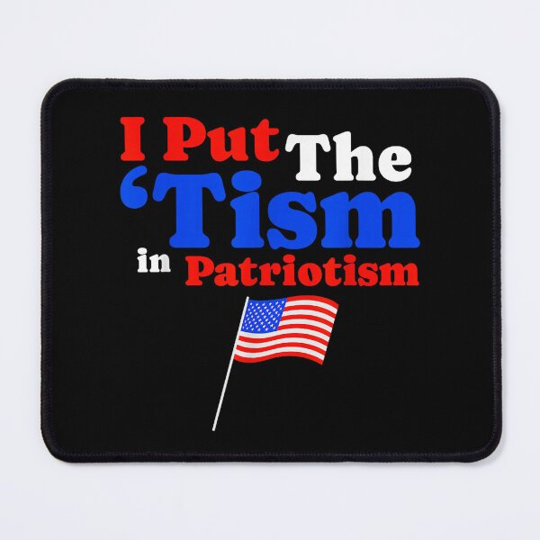 Item preview, i put the tism in patriotism retro eagle usa flag 4th july  designed and sold by CAnastazyshop.