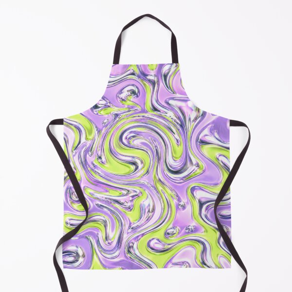 Item preview, Liquid Chrome Lime and Lavender Swirl designed and sold by Owcomm.