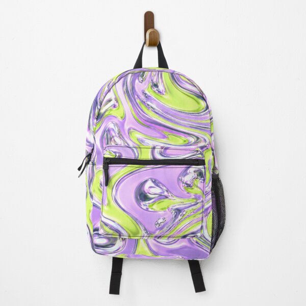 Item preview, Liquid Chrome Lime and Lavender Swirl designed and sold by Owcomm.