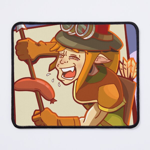 Item preview, Sausage Hunting Season – Cra DOFUS Illustration | @torum.11 designed and sold by Torum.