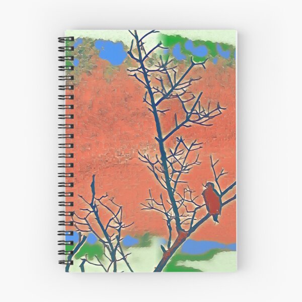 Item preview, Solitary Bird Perched on Bare Tree designed and sold by Sean McElroy.