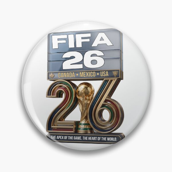 Item preview, FIFA 26 World Cup Emblem Art designed and sold by Chromaluxe.