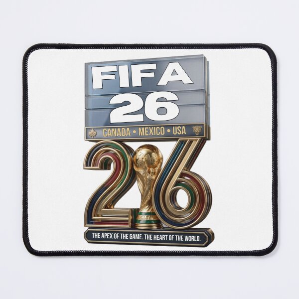 Item preview, FIFA 26 World Cup Emblem Art designed and sold by Chromaluxe.