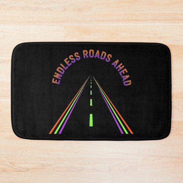 Item preview, Unique Graduation Gift Endless Roads Ahead — Synthwave Highway Art designed and sold by PixelQ.