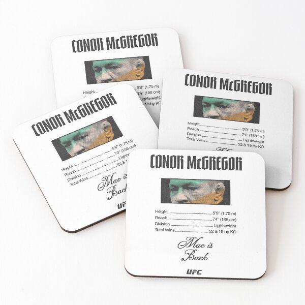 Item preview, Conor McGregor "Mac Is Back" Stats designed and sold by JeyVel.