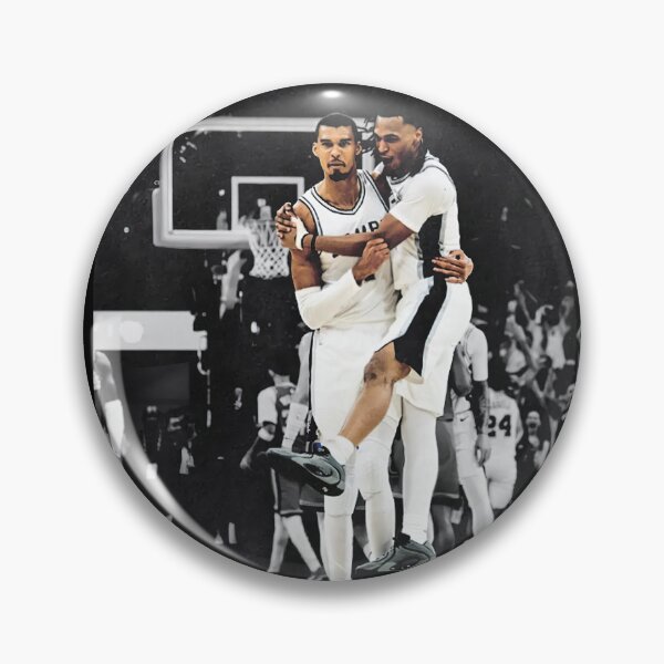 Item preview, Victor Wembanyama x Stephon Castle San Antonio Basketball Game Day designed and sold by AmerieAbi.