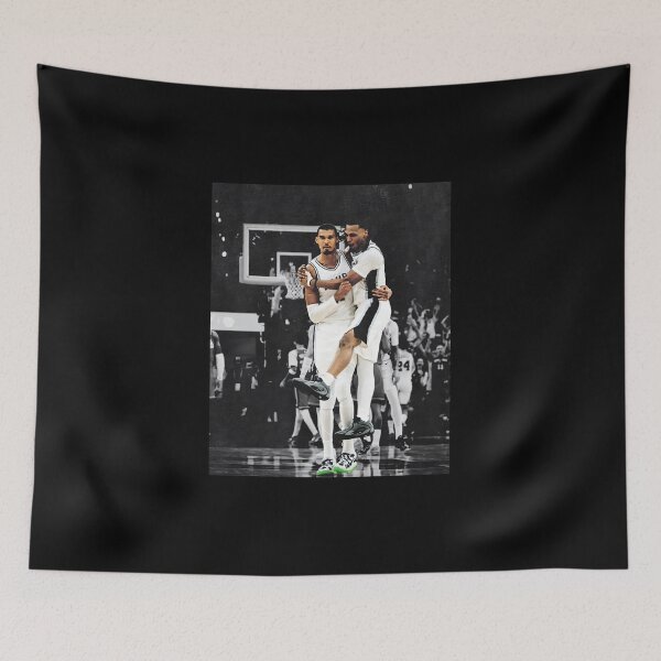 Item preview, Victor Wembanyama x Stephon Castle San Antonio Basketball Game Day designed and sold by AmerieAbi.