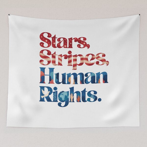 Item preview, Stars, Stripes, Human Rights Social Justice Equality Freedom Activism Patriot designed and sold by HumansStuck12.