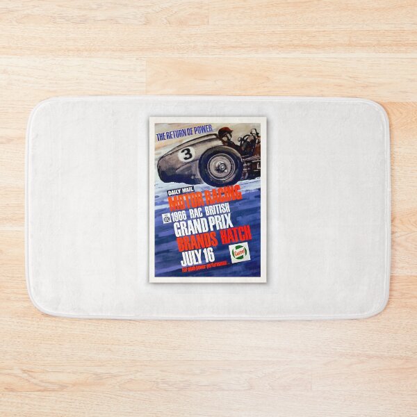 Item preview, Blast from the past art Brands Hatch 1966 designed and sold by Helios Be. Lavsh.