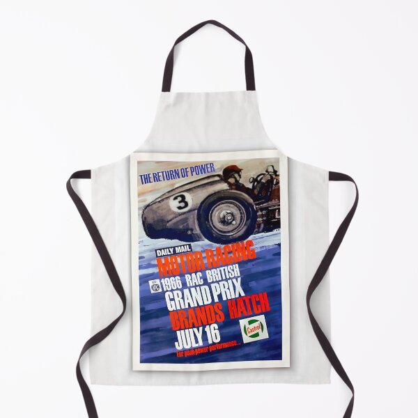 Item preview, Blast from the past art Brands Hatch 1966 designed and sold by Helios Be. Lavsh.