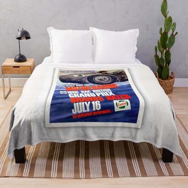 Item preview, Blast from the past art Brands Hatch 1966 designed and sold by Helios Be. Lavsh.