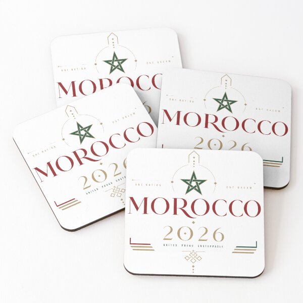 Item preview, Morocco 2026 Football World Cup Glory | Atlas Lions Fan Supporter Shirt designed and sold by rushaib.