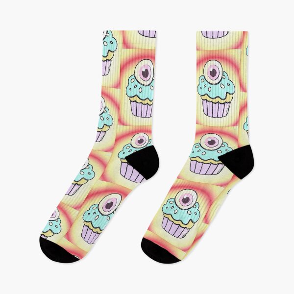 Item preview, Cupcake Eye Kawaii Creepy Cute Pastel Spooky designed and sold by AstronautMerch.
