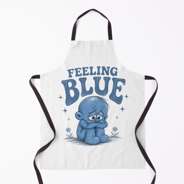 Item preview, Feeling Blue | Vintage Funny Mood Design designed and sold by LegacyWave.
