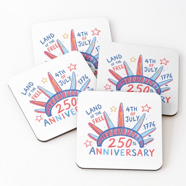 Item preview, Land Of The Free 4th Of July 1776 250th Anniversary United States Patriot designed and sold by HumansStuck12.