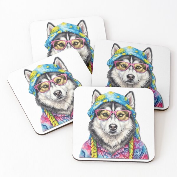 Item preview, Cool Husky designed and sold by Squirrel Adventurous.