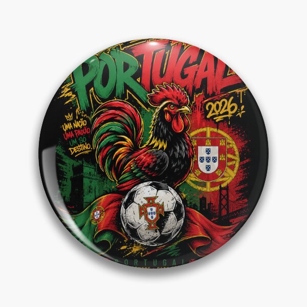 Item preview, Portugal, Pride and passion for football 2026 designed and sold by Imprearte.