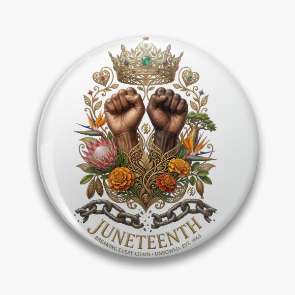 Item preview, Juneteenth Crown Two Fists Unity designed and sold by Sovereign Supply Co..
