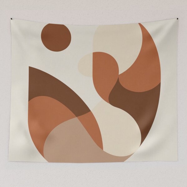 Item preview, Architectural Relief Geometric Wall Mural Art designed and sold by EnmarcArt.