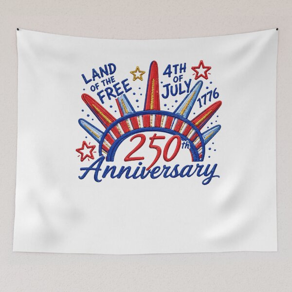 Item preview, Land Of The Free 4th Of July 1776 250th Anniversary American Independence Day Patriot Celebration designed and sold by HumansStuck12.