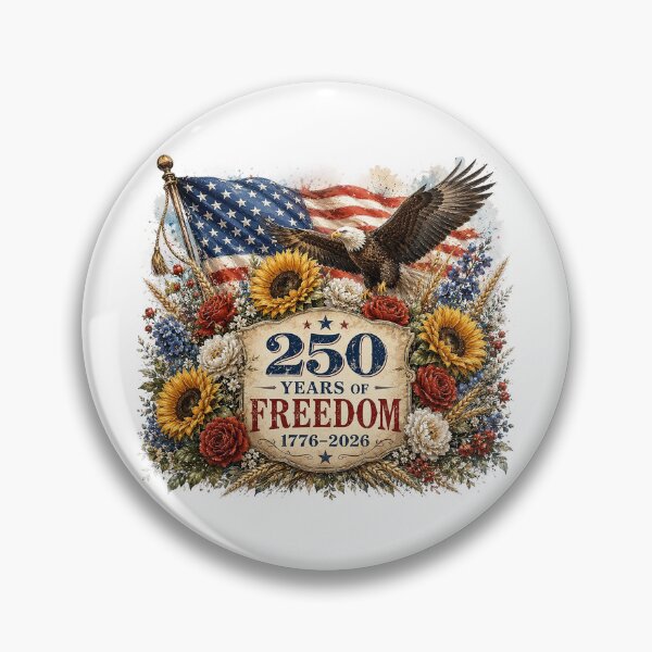 Item preview, America 250 Eagle and Sunflowers Patriotic Artwork designed and sold by PetalGarden.