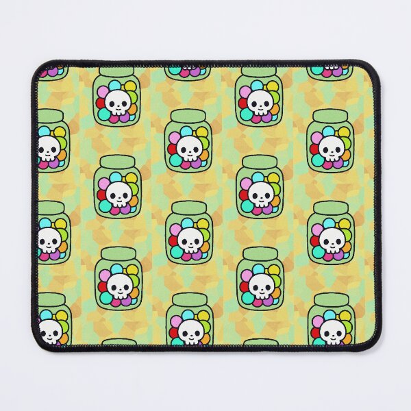 Item preview, Kawaii Skull Jar of Candy, Goth Cake designed and sold by AstronautMerch.