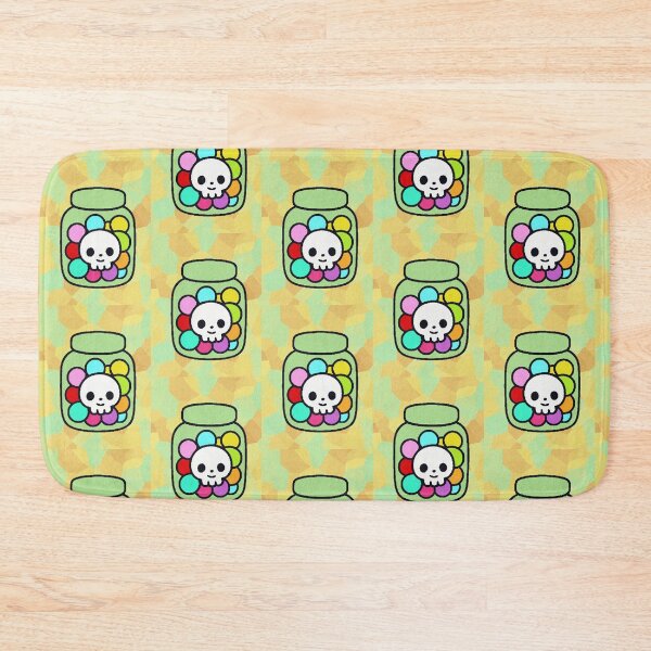 Item preview, Kawaii Skull Jar of Candy, Goth Cake designed and sold by AstronautMerch.