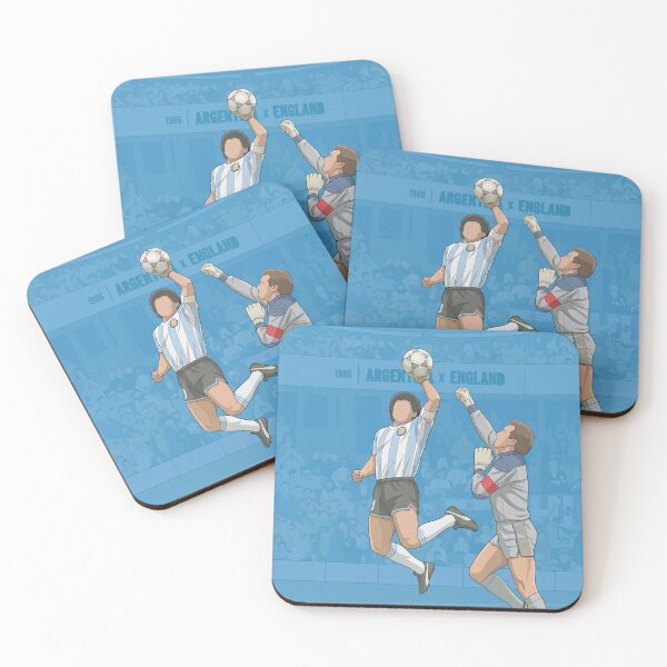 Item preview, Faceless Hand of God 1986 - Maradona Minimalist Soccer Art designed and sold by BelchiorCanizo.