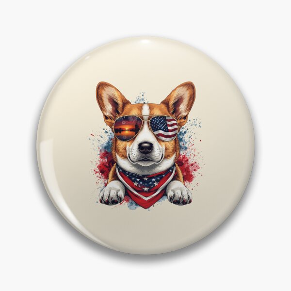 Item preview, PATRIOTIC CORGI DOG designed and sold by BKDIGITALSHOP.