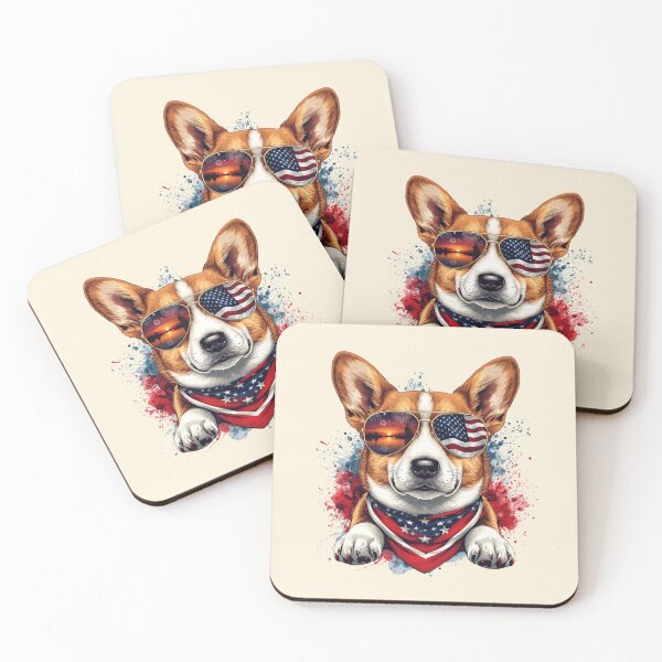 Item preview, PATRIOTIC CORGI DOG designed and sold by BKDIGITALSHOP.