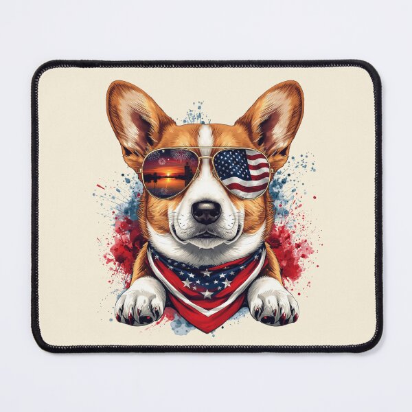 Item preview, PATRIOTIC CORGI DOG designed and sold by BKDIGITALSHOP.