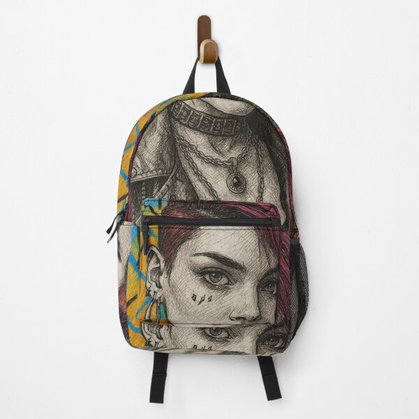 Item preview, Pink Punk Portrait designed and sold by SoignierBeckett.