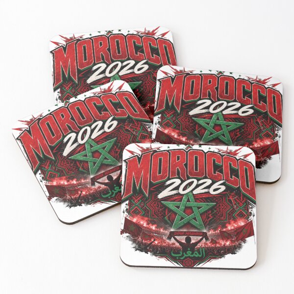 Item preview, Morocco 2026 Football World Cup Glory | Atlas Lions Fan Supporter Shirt designed and sold by rushaib.