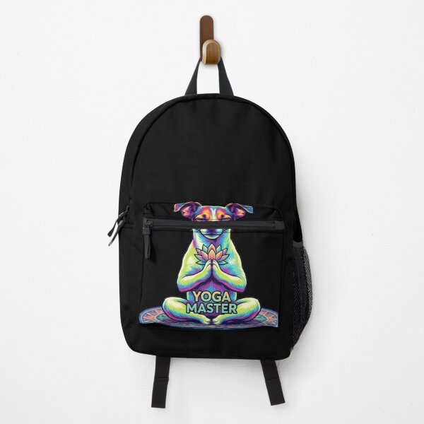 Item preview, Pop Art Jack Russell Yoga Master - Funny Meditating Dog designed and sold by Pfotenfaden.